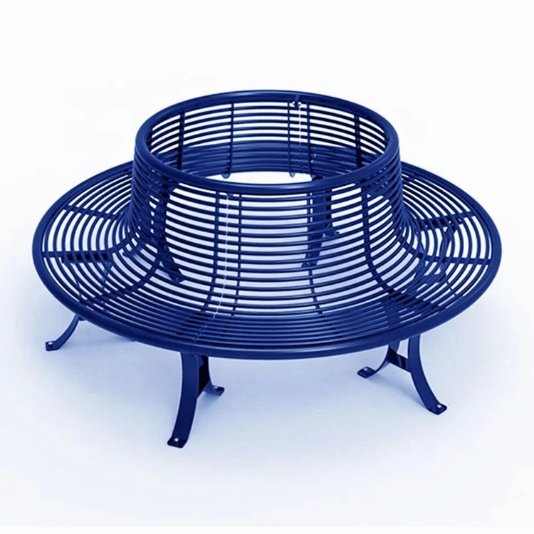 Circular outdoor metal Tree Bench | Model COLL1696