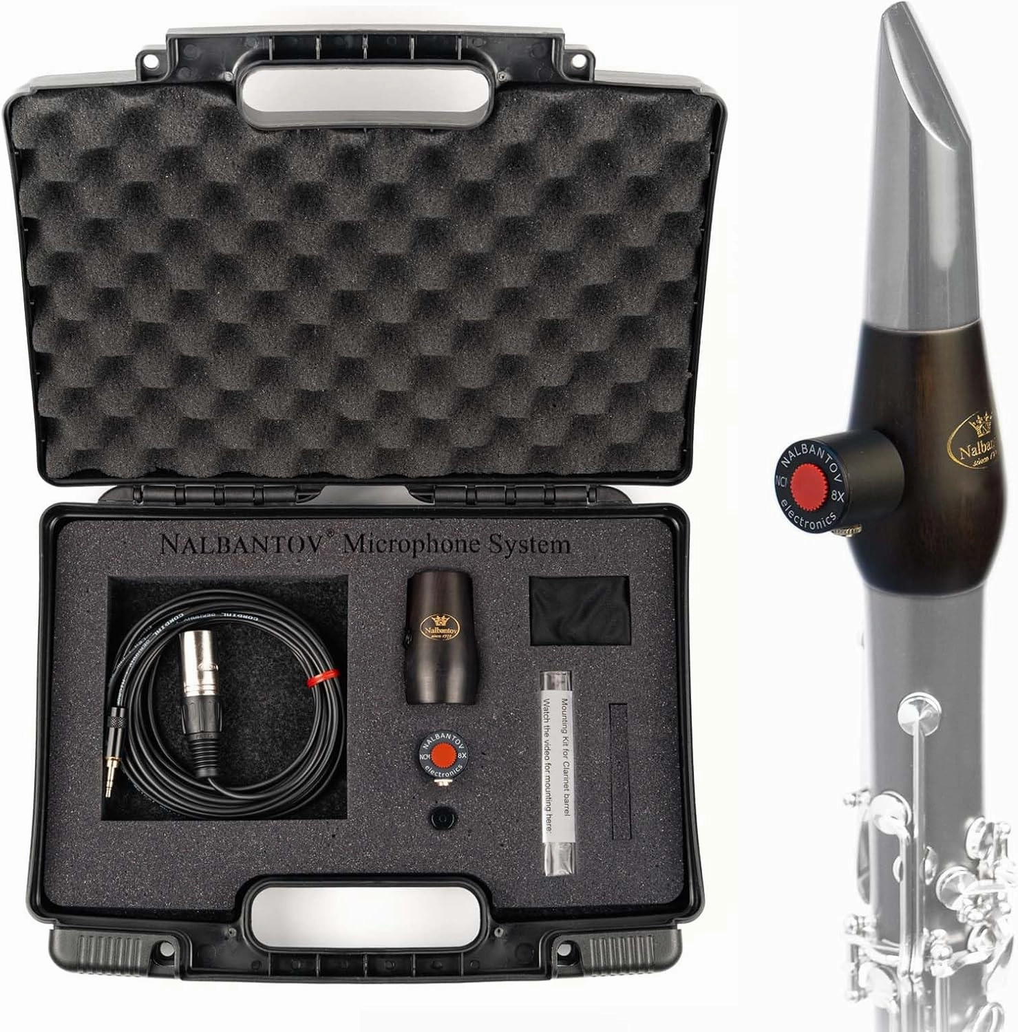 Clarinet Microphone NCM 8X SC Set   NK5 for Buffet Crampon Tradition
