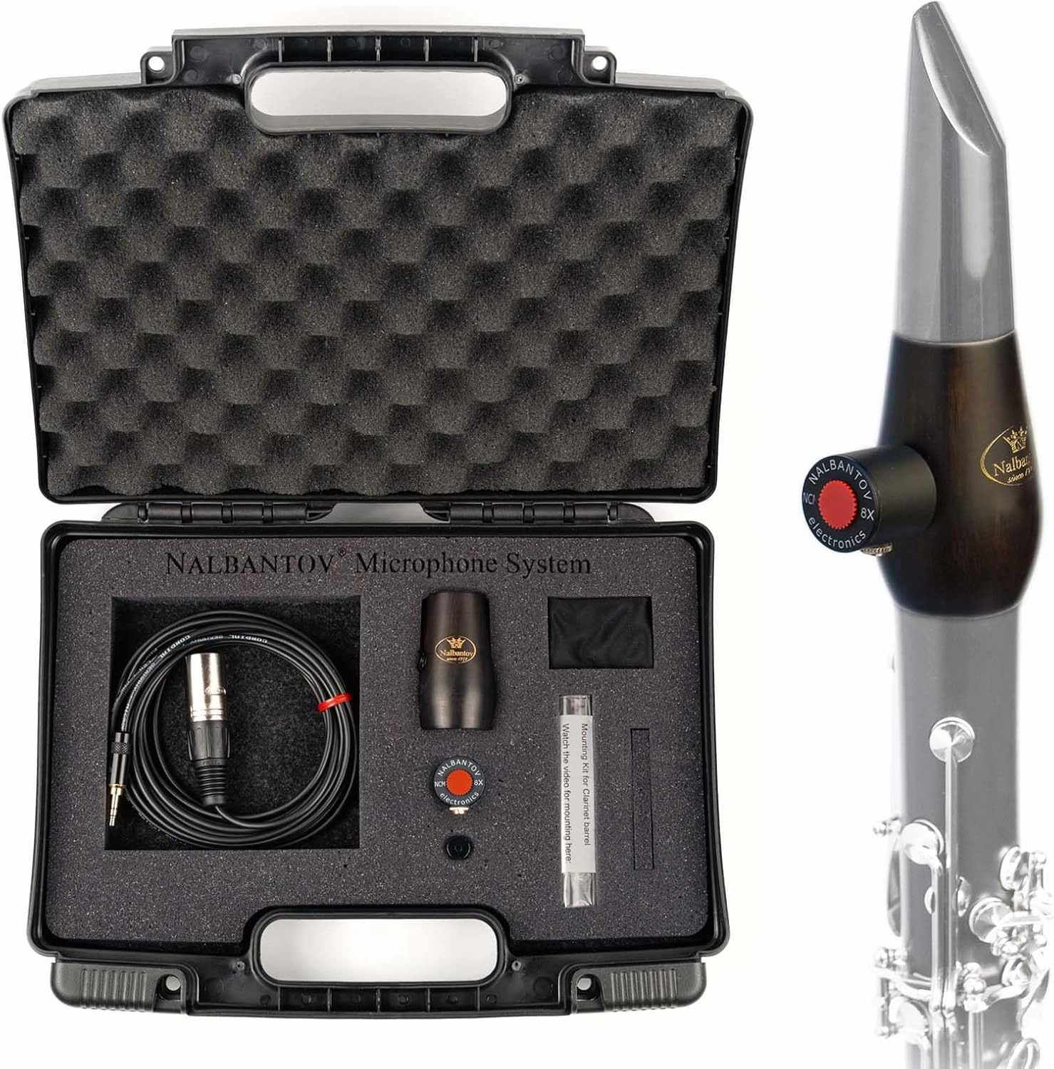 Clarinet Microphone NCM 8X SC Set NK5 for Buffet Crampon International