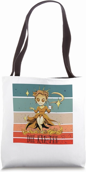 Coffee fairy Die Kaf-Fee fantasy art coffee lovers morning Tote Bag