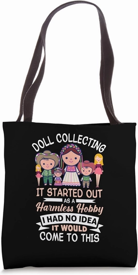 Collectible Doll Porcelain Doll Antique Doll Lover Tote Bag