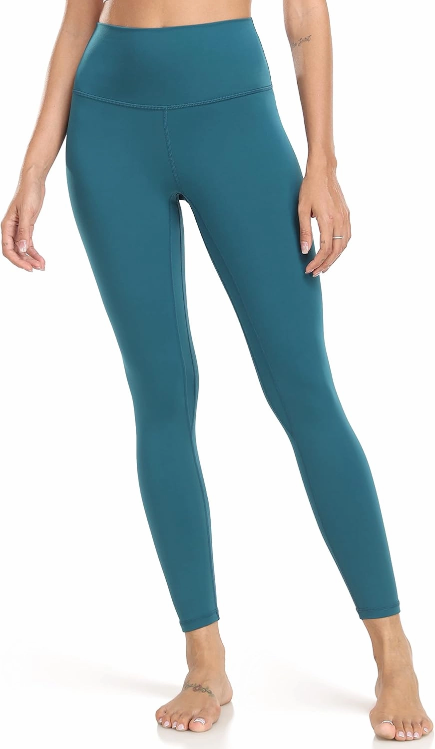 Colorfulkoala Women's High Waisted Tummy Control Workout Leggings Ultra Soft Yoga Pants