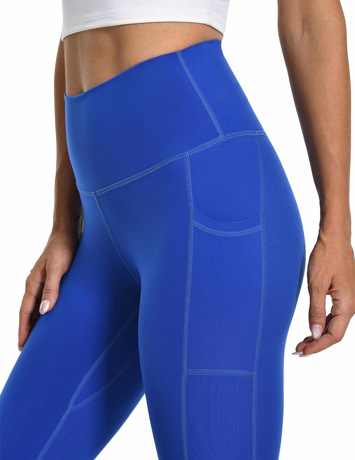 Colorfulkoala Women's High Waisted Yoga Pants 7/8 Length Leggings with Pockets