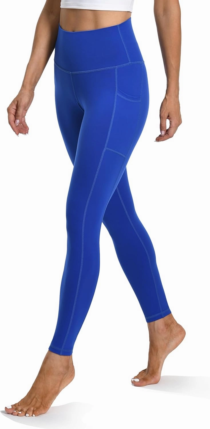 Colorfulkoala Women's High Waisted Yoga Pants 7/8 Length Leggings with Pockets