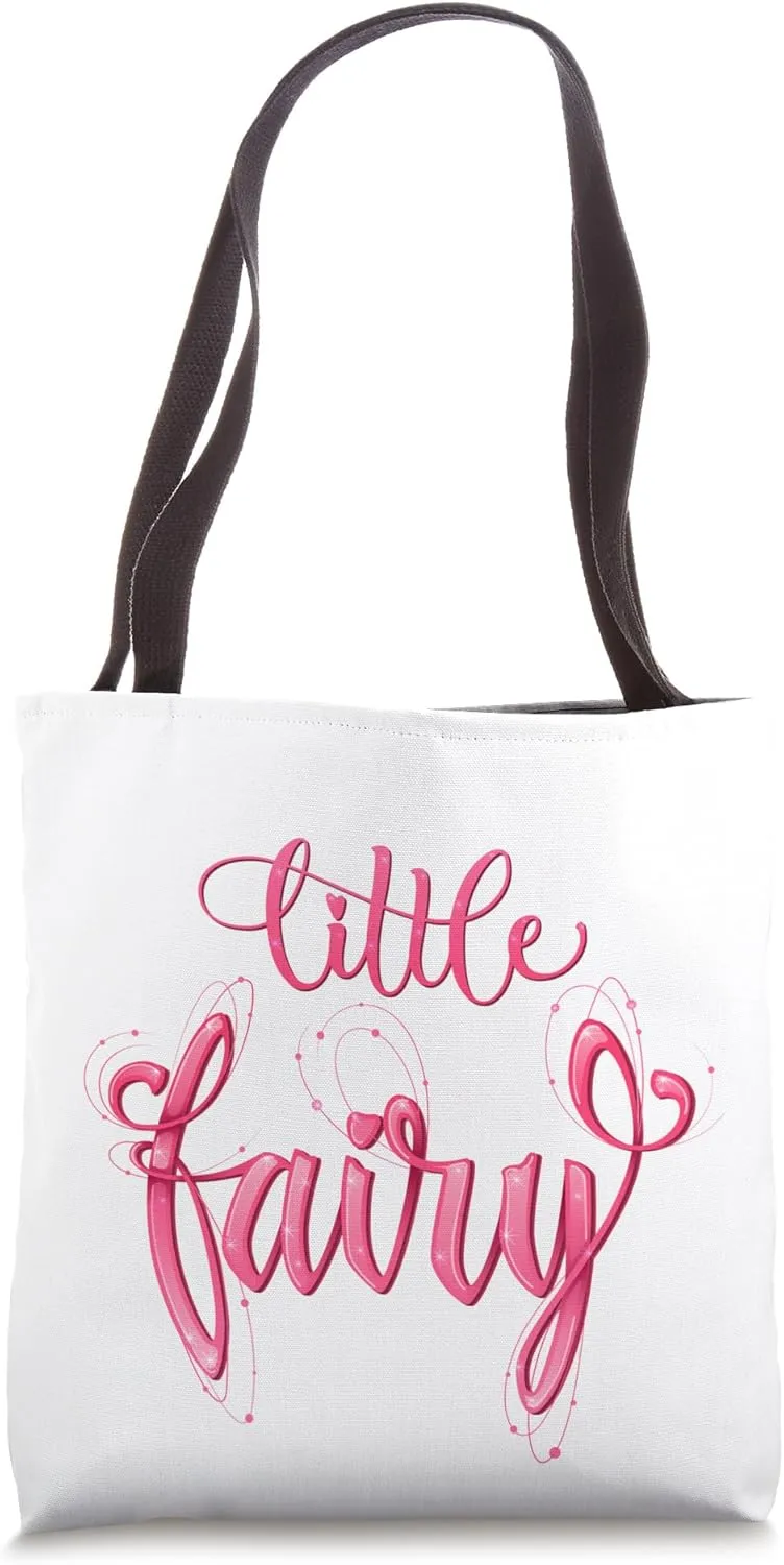 Coquette Lil Sis Matching Sibling For Lil Fairy Little Fairy Tote Bag