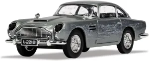 Corgi Diecast Model Cars - CC04314 James Bond Aston Martin DB5 'No Time To Die' - 1:36 Pre-Built Model Vehicles Toy, Classic Metal Die Cast Collectible, Auto Toys Models for Adults - Silver