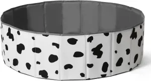 Cow Ball Pit for Toddlers1-3, Kids Ball Pits Play Tent, Crawl Playpen Ball Pool Playhousewith Storage Bag, for Boys Girls Dogs Birthday Summer Play