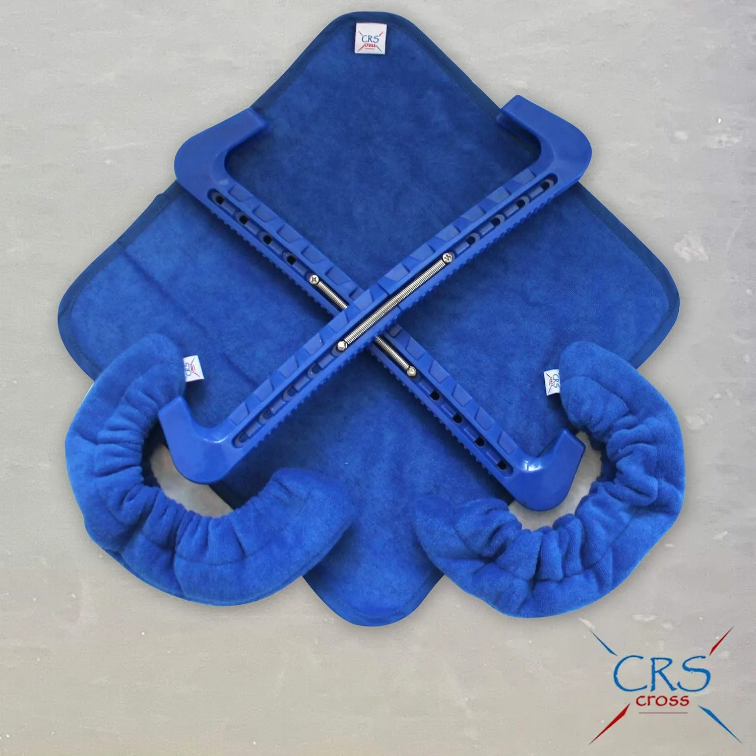 CRS Cross Skate Guards, Soakers and Towel Gift Set - Ice Skating Guards and Soft Skate Blade Covers for Figure Skating or Hockey
