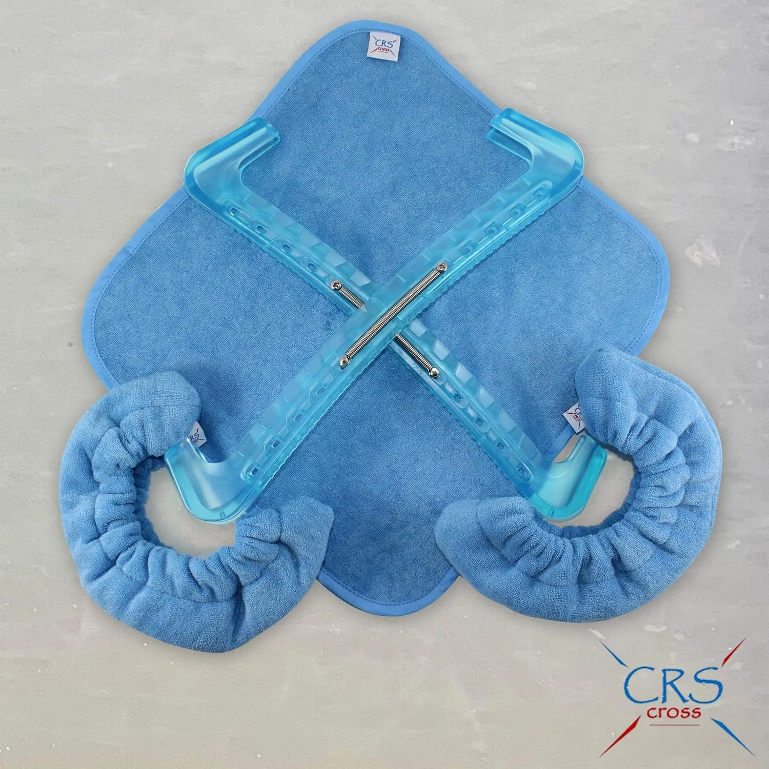 CRS Cross Skate Guards, Soakers and Towel Gift Set - Ice Skating Guards and Soft Skate Blade Covers for Figure Skating or Hockey