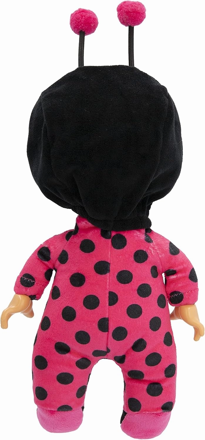 Cry Babies Tiny Cuddles Lady - 9 inch Baby Doll, Cries Real tears. Red and Black, Multicolor