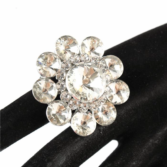 Crystal Stretch Ring