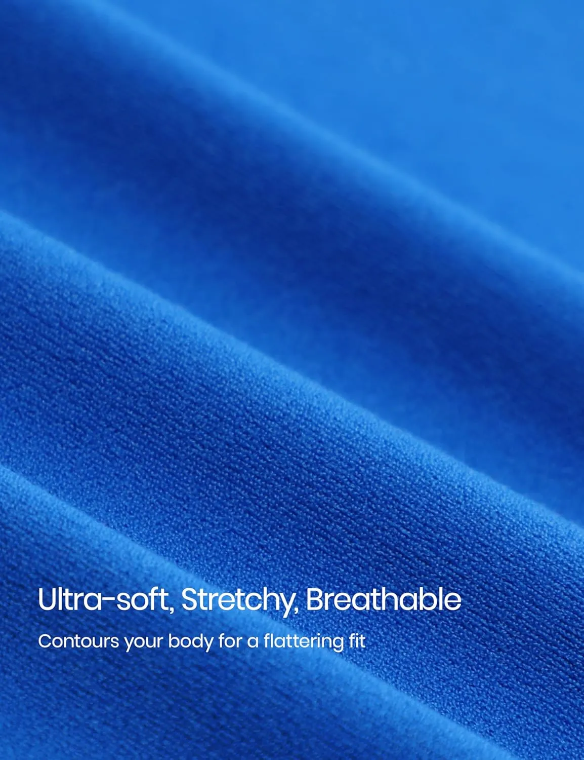 CRZ YOGA Softembrace Long Sleeve Shirts for Women Soft Crew Neck Fall Basic Tight Tops Fitted Casual Going Out T-Shirts