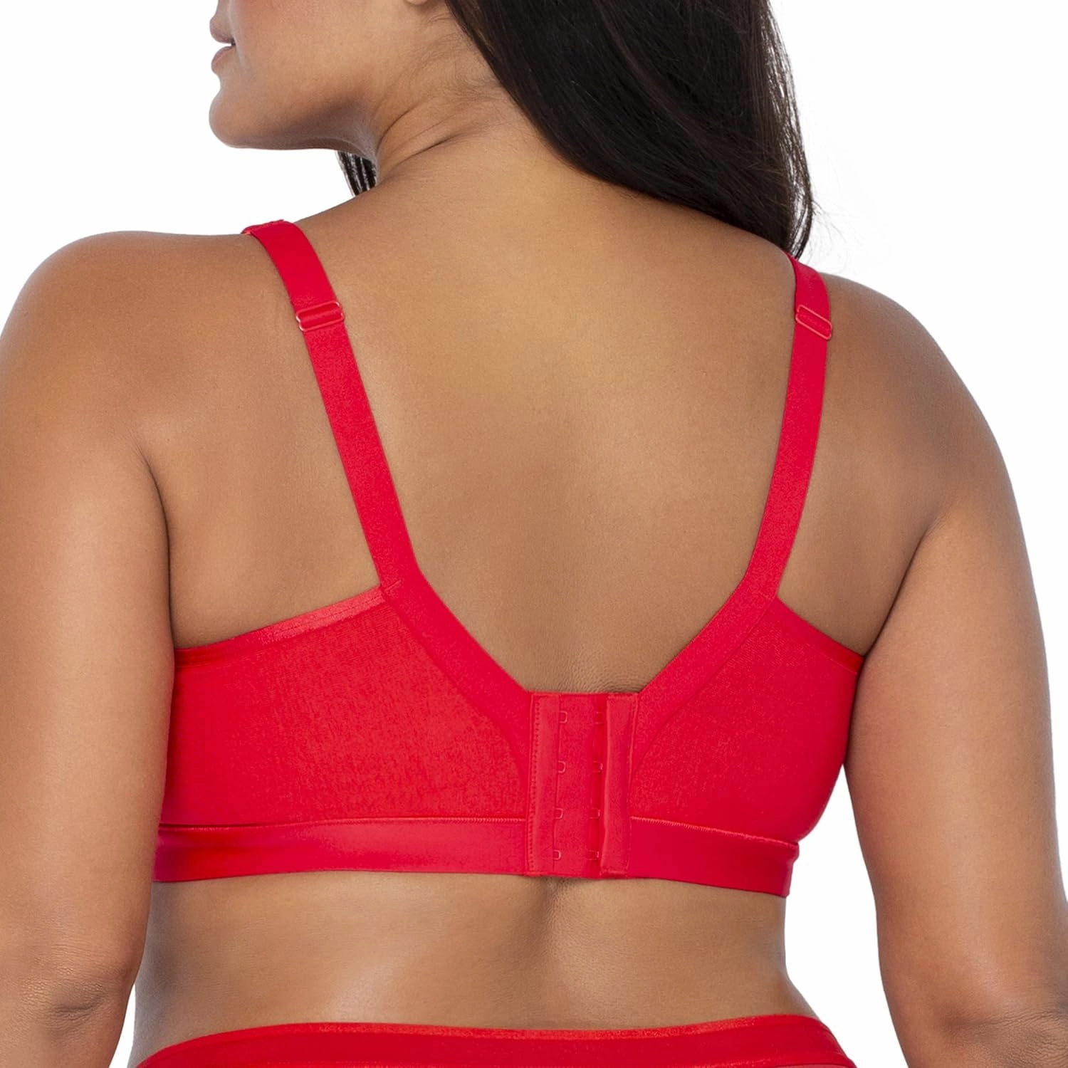 Curvy Couture Women's Plus Size Cotton Luxe Unlined Wire-Free Bra