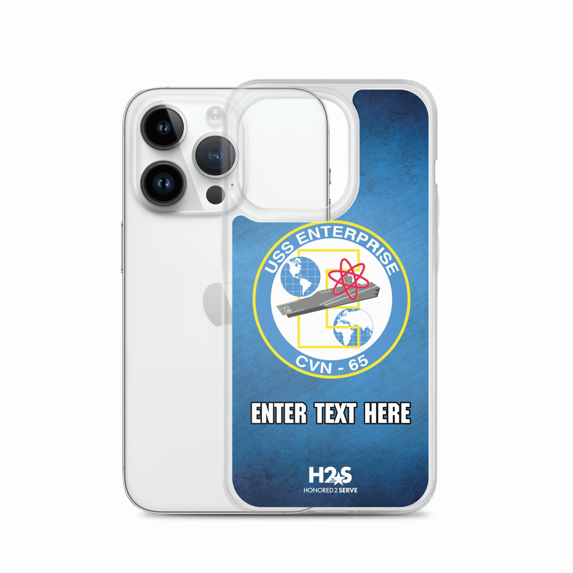 Customizable USS ENTERPRISE Clear Case for iPhone®