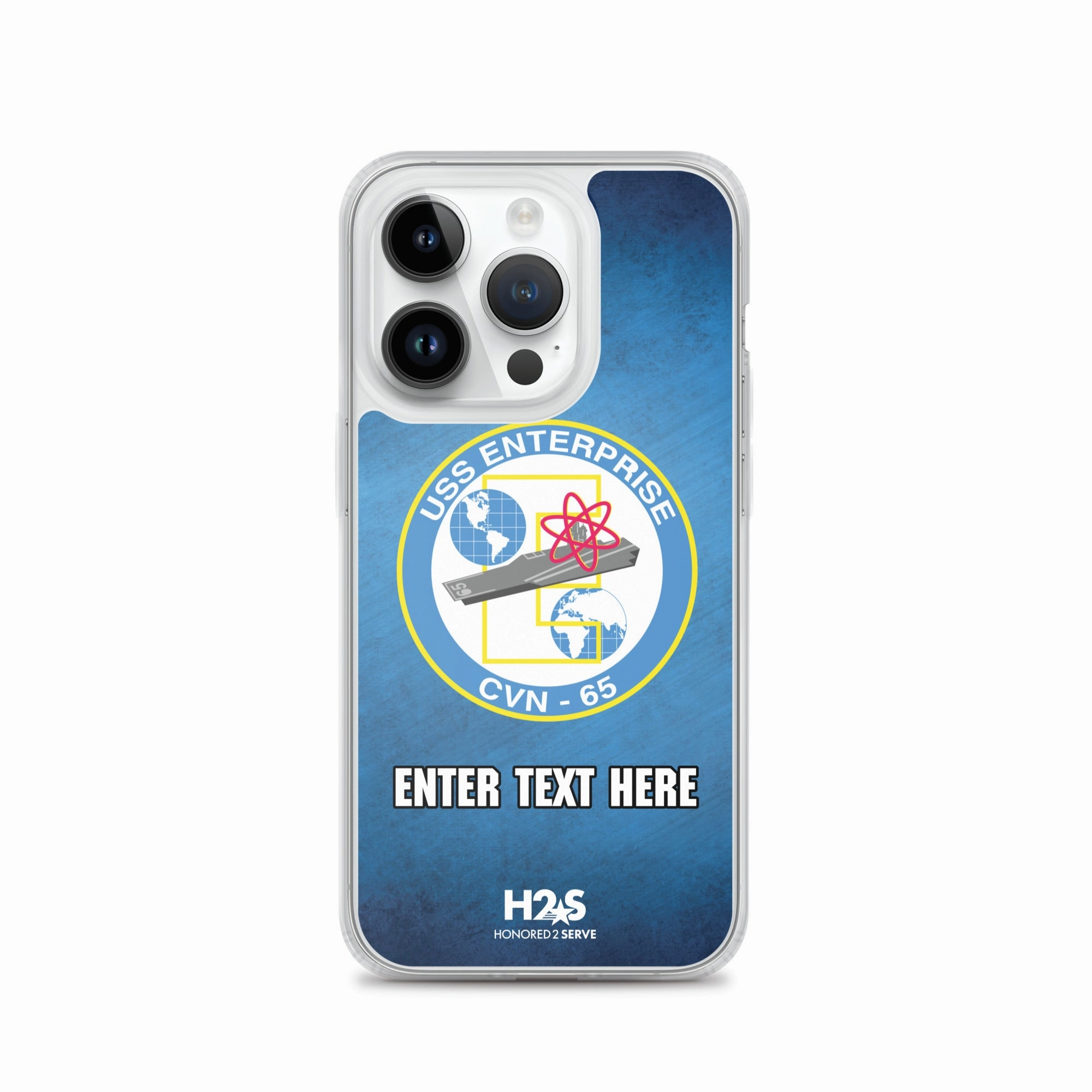 Customizable USS ENTERPRISE Clear Case for iPhone®