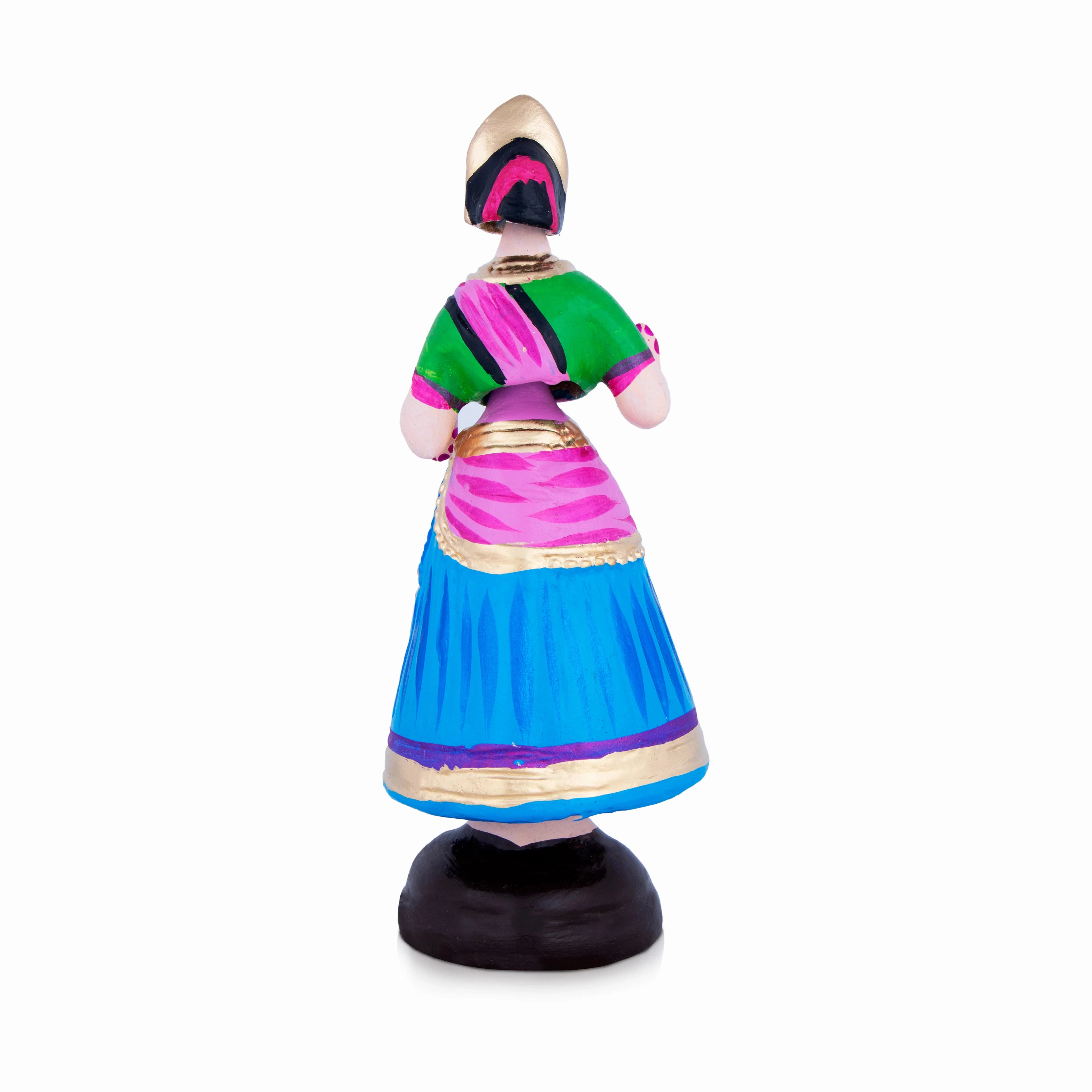 Dancing Doll Paper Mache Golu Bommai | Giri Golu Doll/ Navaratri Golu Bomma/Gombe/Bommai
