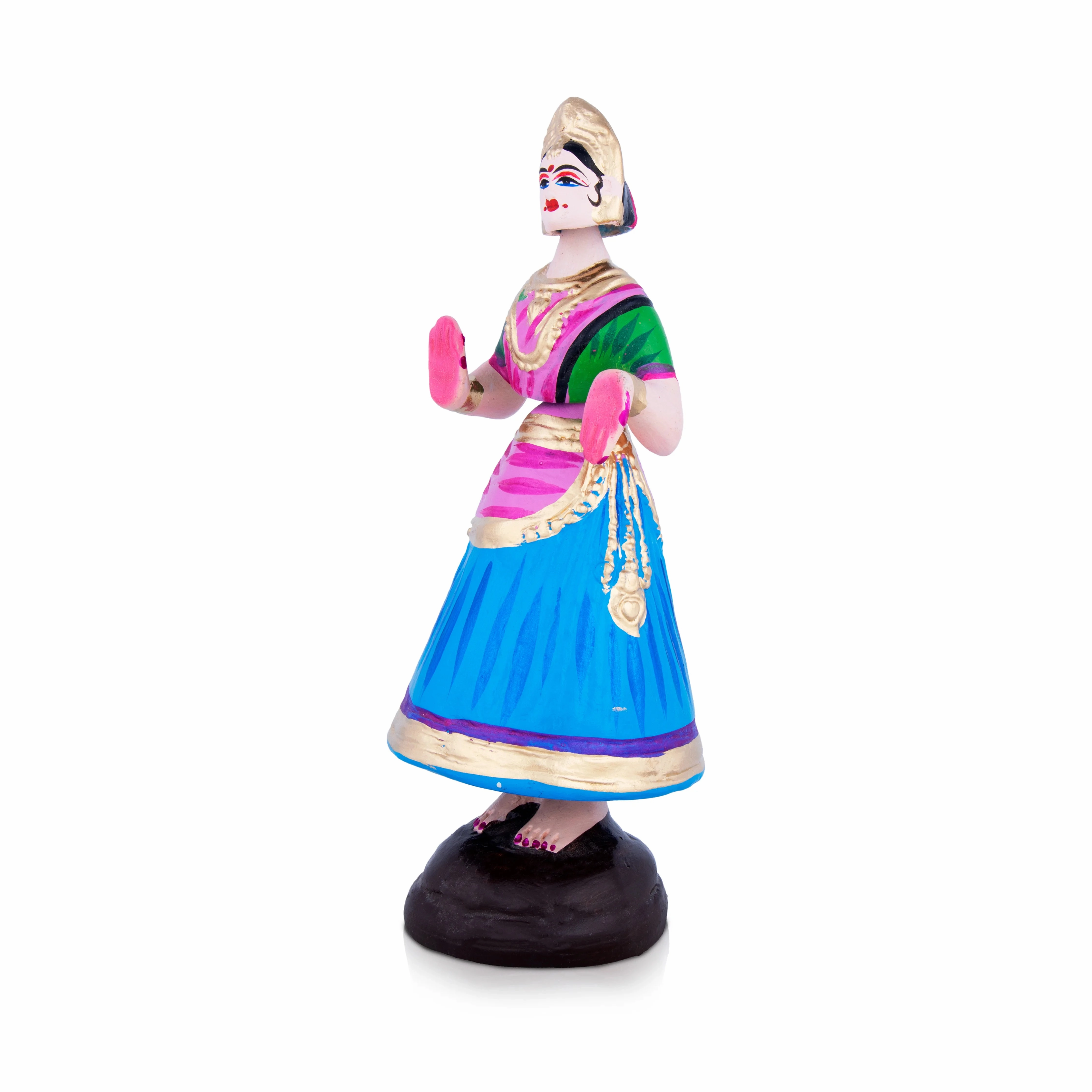 Dancing Doll Paper Mache Golu Bommai | Giri Golu Doll/ Navaratri Golu Bomma/Gombe/Bommai