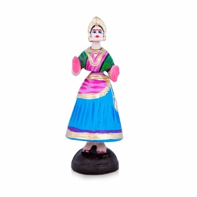 Dancing Doll Paper Mache Golu Bommai | Giri Golu Doll/ Navaratri Golu Bomma/Gombe/Bommai