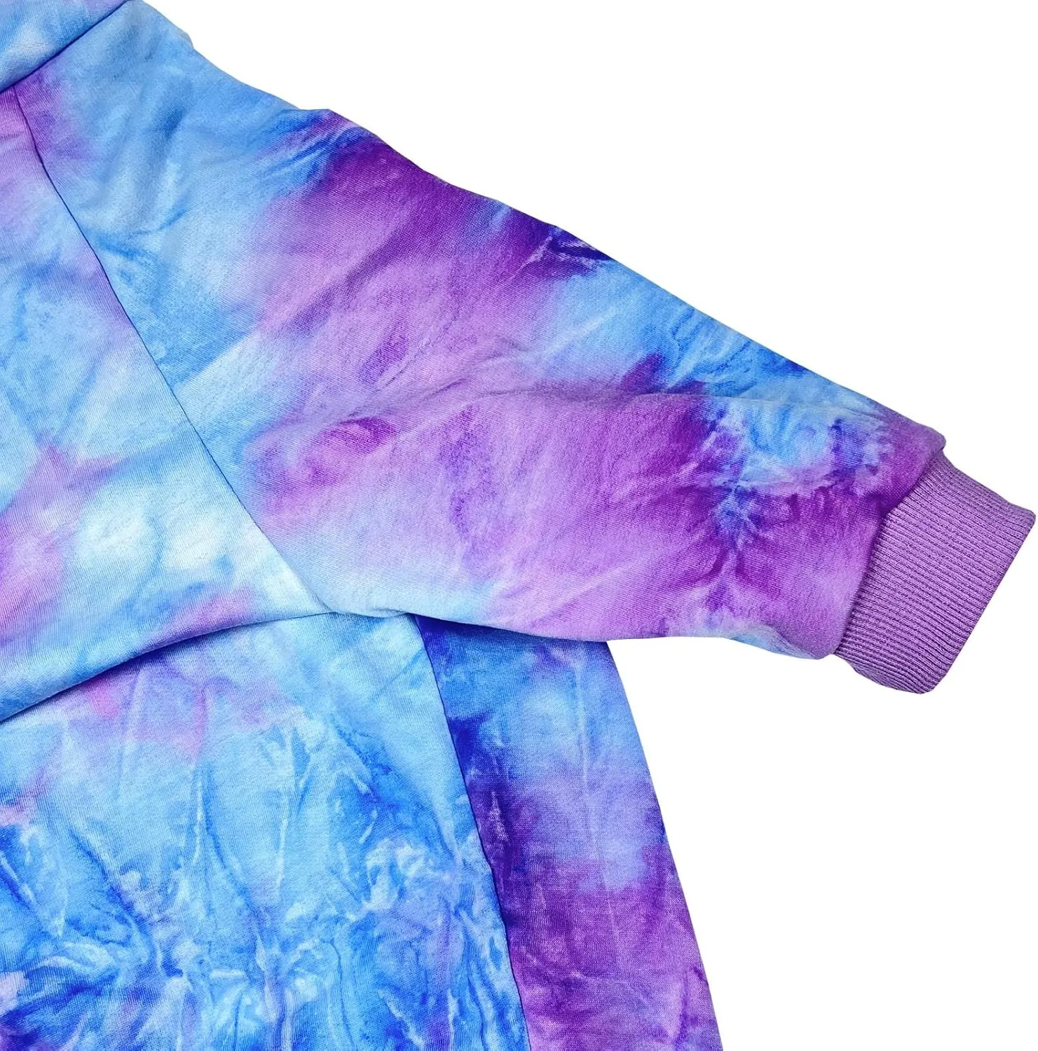 D.E.E Dog Hoodie Large Warm Dog Sweater Cold Weather Hooded (Purple, 2X-Large)