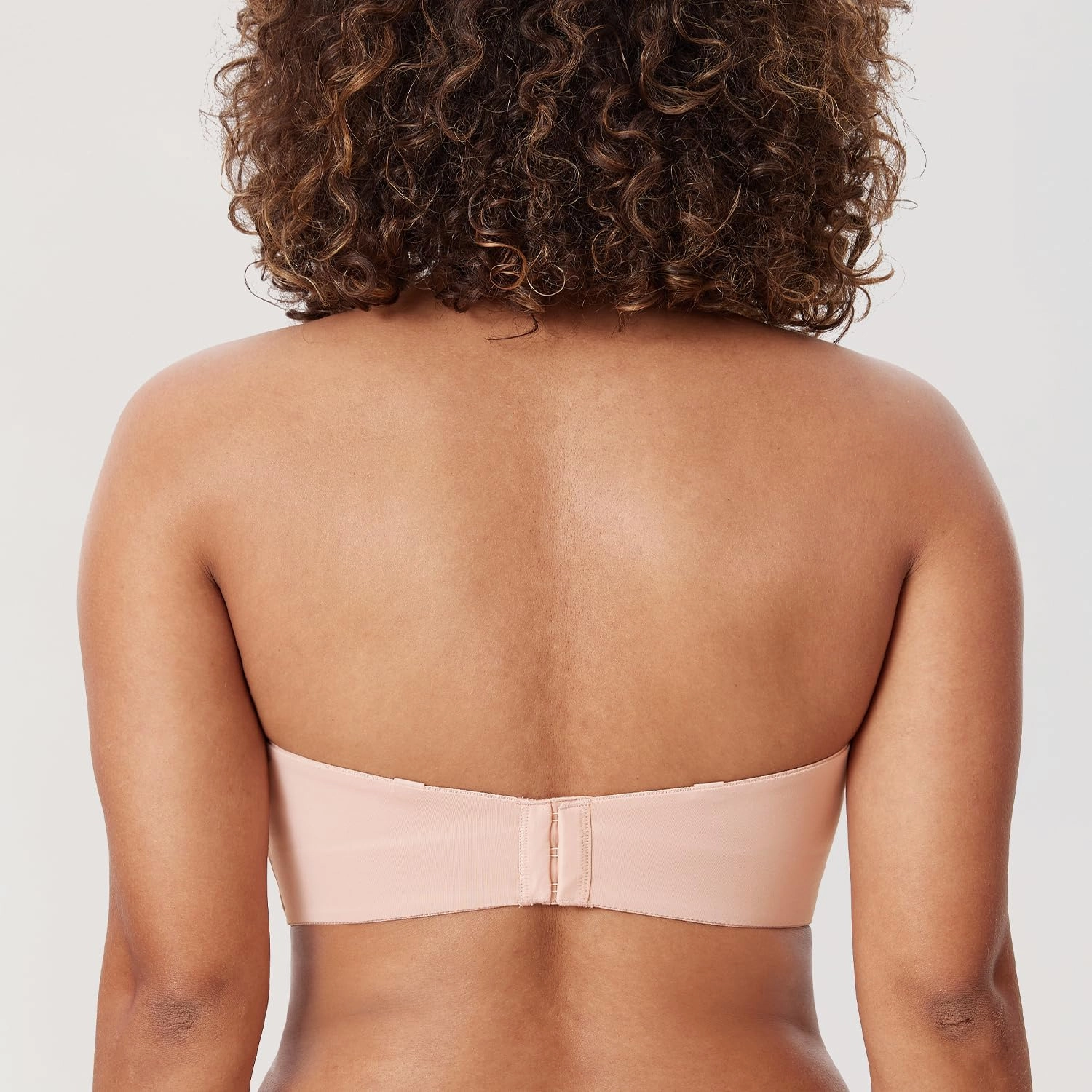 DELIMIRA Women's Strapless Bra Unlined Underwire Minimizer Plus Size Support
