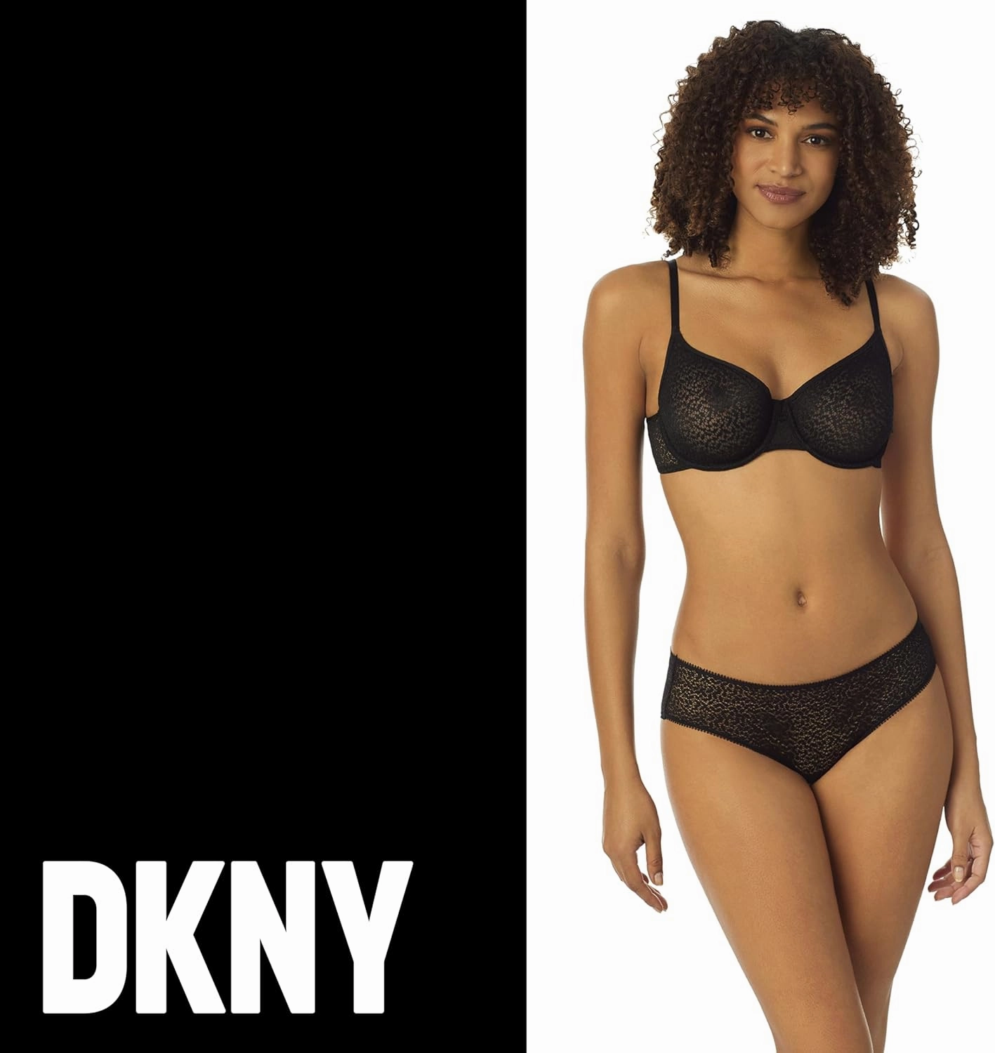 DKNY Modern Lace Unlined Demi Bra