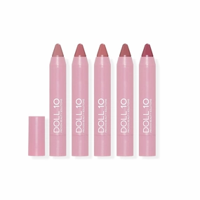 Doll 10 Remember to Smile Limited Edition 5pc Lip Crayon Collection