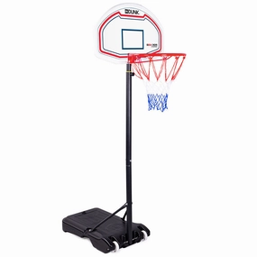 Dr.Dunk Basketball Hoop Stand System Kids Height Adjustable Portable Net Ring
