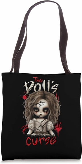 Dreadful Possession - The Doll's Curse Halloween Tote Bag