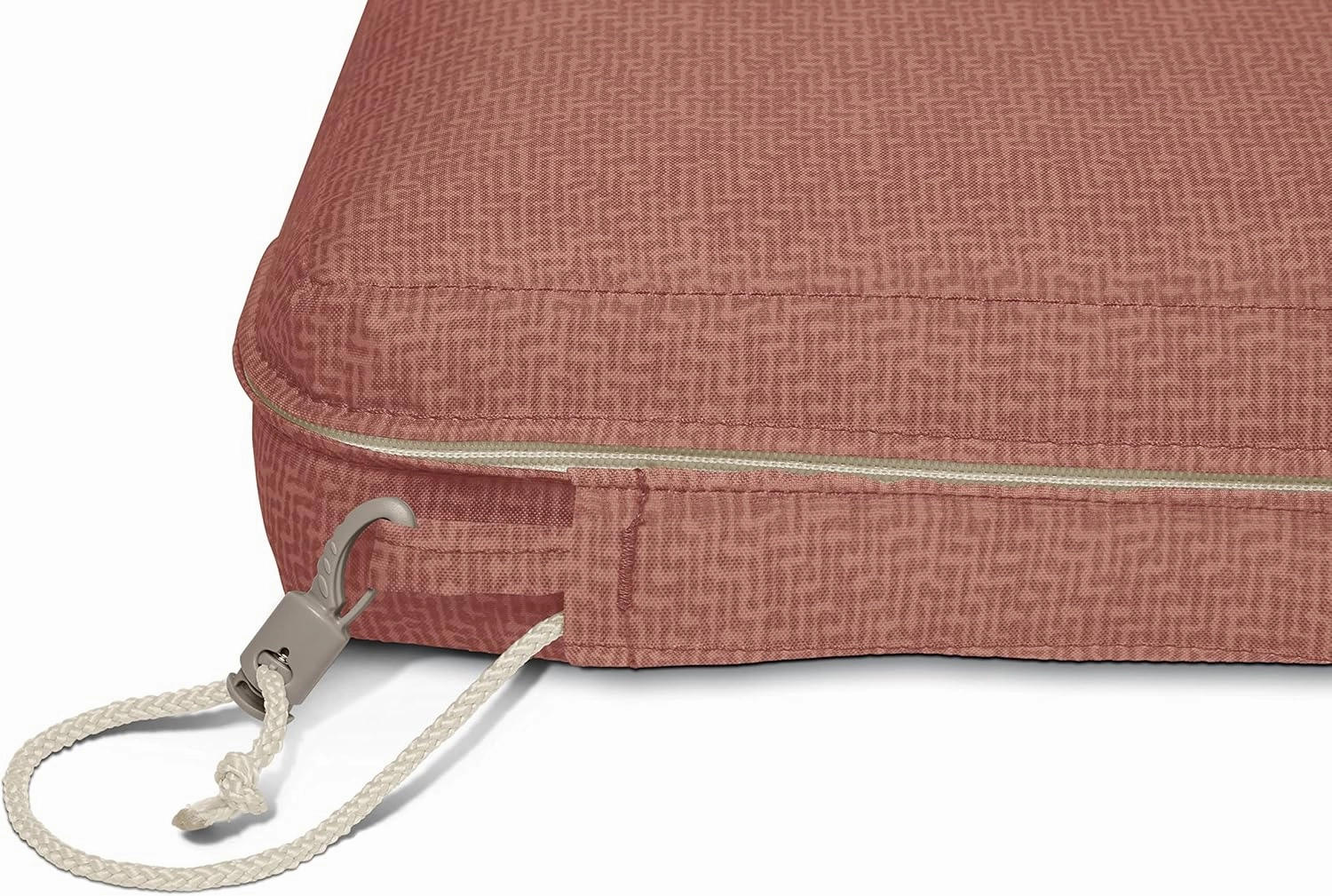 Duck Covers Weekend Water-Resistant Outdoor Bench Cushion, 54 x 18 x 3 Inch, Cedarwood, Patio Furniture Cushions