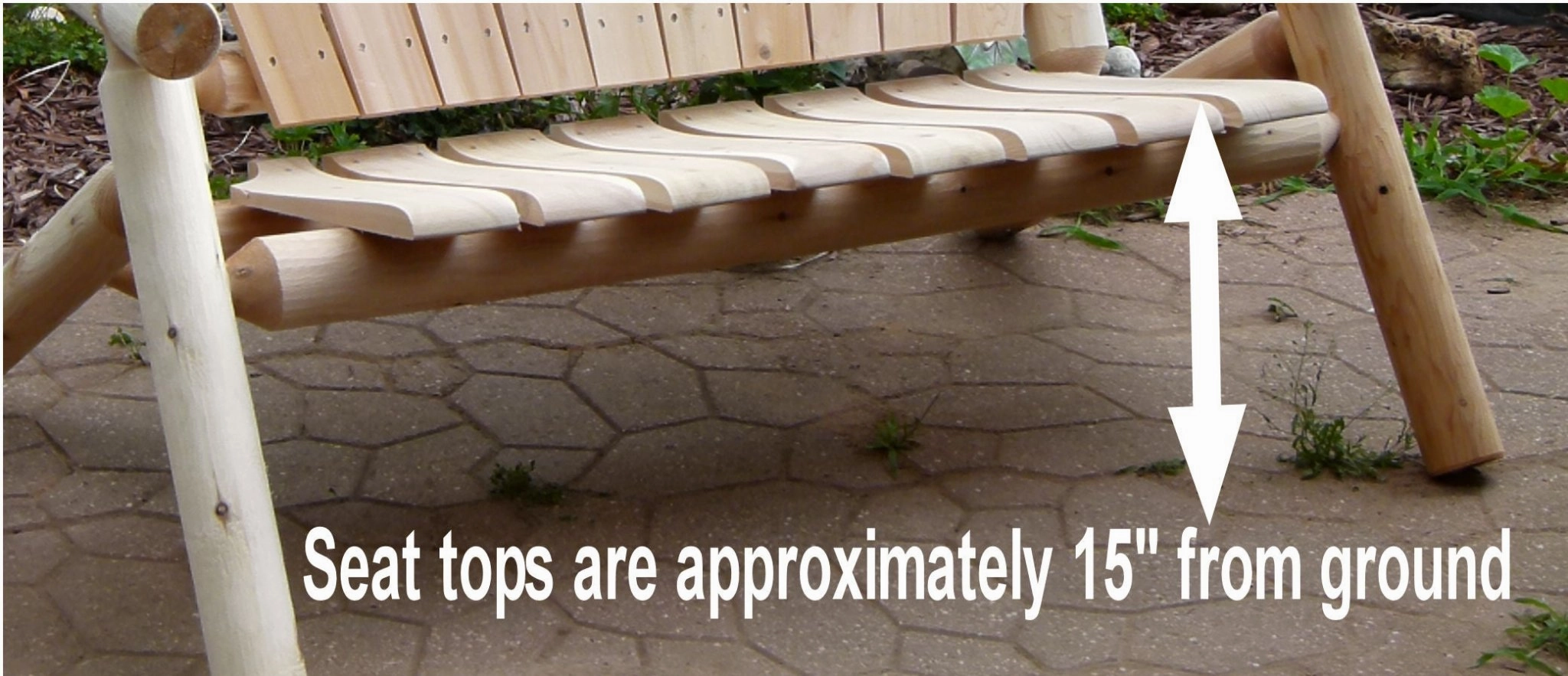 Durable Outdoor Wooden Bench
