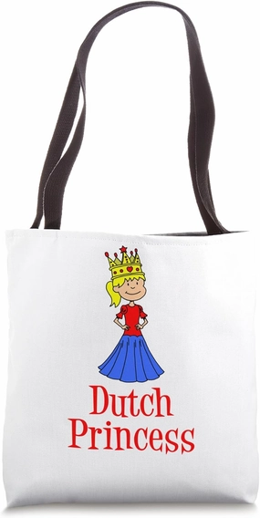 Dutch Princess Cute Girl Netherlands Fairy Tale Tote Bag