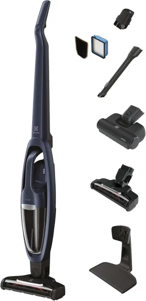 Electrolux WellQ7 Pet Cordless 2-in-1 Vacuum Cleaner with Motorized PetPro  Nozzle for Easy Pet Hair Removal, 50-Minute Run Time, 2 Power Modes, Indigo Blue