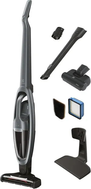 Electrolux WellQ7 Pet Cordless 2-in-1 Vacuum Cleaner with Motorized PetPro  Nozzle for Easy Pet Hair Removal, 50-Minute Run Time, 2 Power Modes, Shale Gray