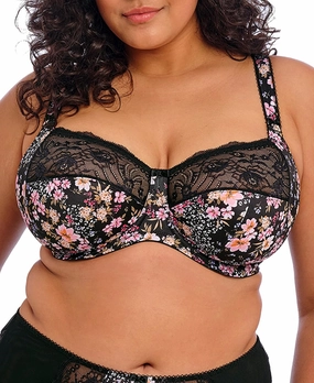 Elomi Women's Morgan Underwire Plus Size Bra with Adjustable Strap, Summer Garden, 36GG