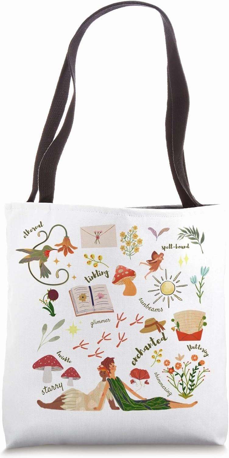 Enchanted Fairy Garden Tote Bag