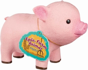 Epic Farm Fresh Farm Animals Baby Piglet Large Squeezable Toy