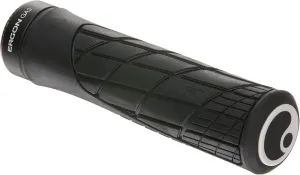 Ergon GA2 Fat MTB All-Mountain Bike Grips – Ergonomic, Adjustable, Soft German Rubber for Trail, XC, Freeride & Bikepacking