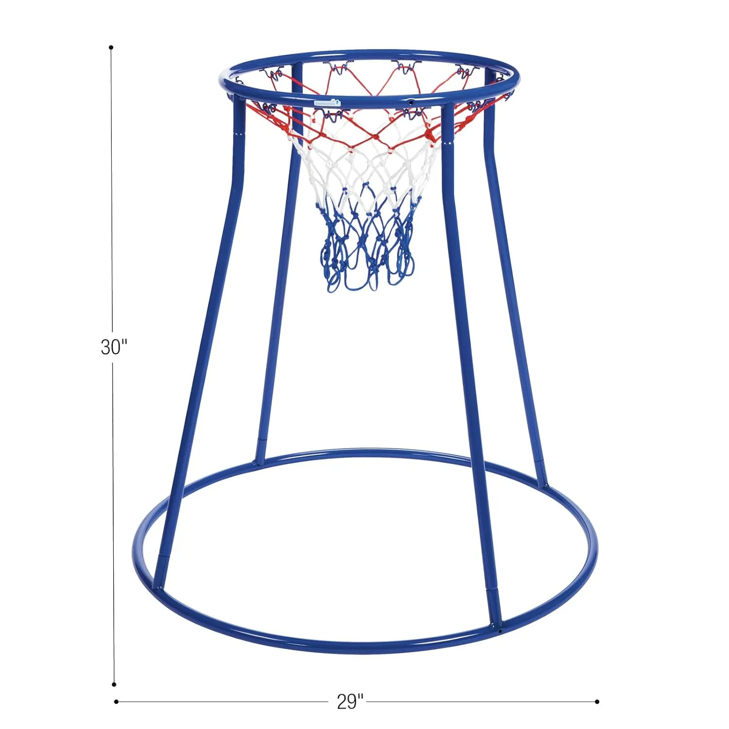 Excellerations Oversized Rim, Easy Score Basketball Hoop Set for Toddlers and Kids in The Classroom or Home School