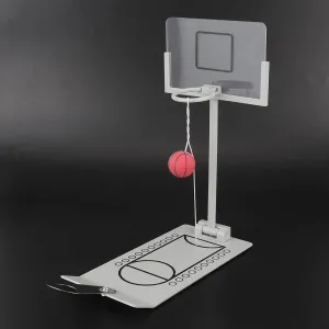 Explore The Thrill of Basketball Hoop Toy Game Machine Pitching Board Game Intriguing Desktop Decor and Inventive Basketball Machine Ideal for Mini Decor and Wind Accessory Sets