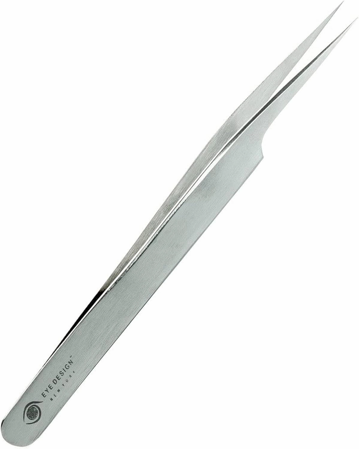 Eye Design Straight Tweezer For Eyelash Extension - Professional Tweezer For Lashes, Japanese Steel, Durable LightWeight, Excellent Tension, Premium Quality, Strong Grip, High Precision
