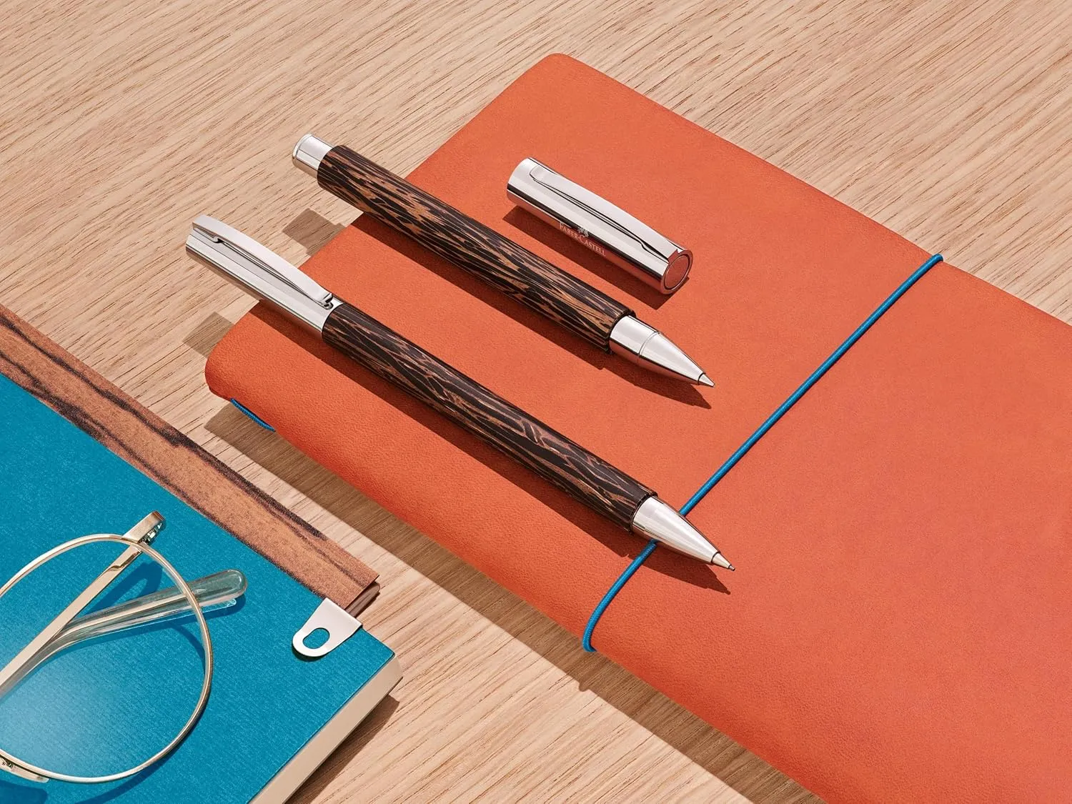 Faber Castell 148150 Oil-based Ambition Cocos Wood Palm Wood Ballpoint Pen