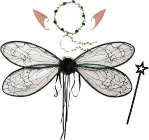 Fairy Wings For Adults Dragonfly Wings Fairy Costume Set