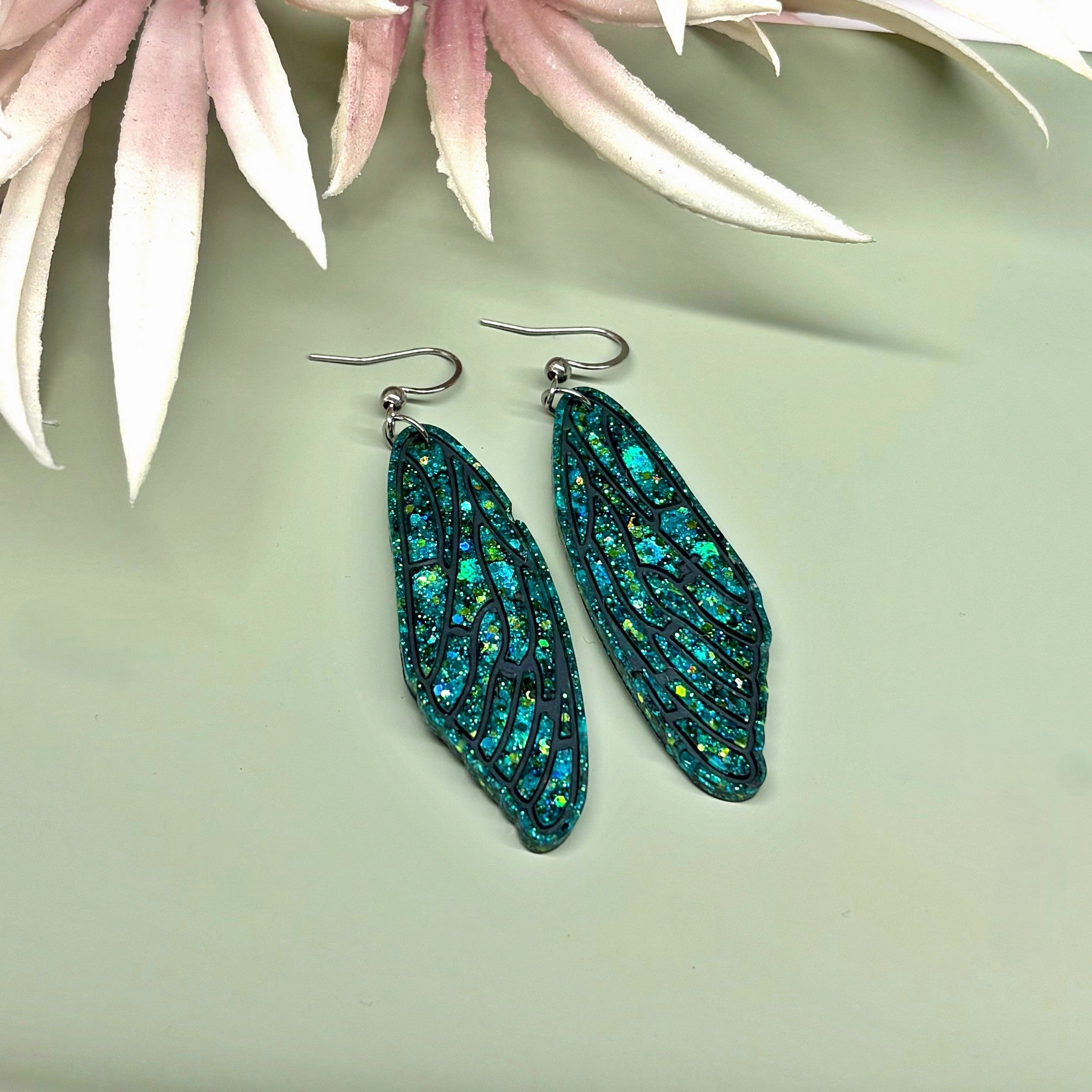Fairy Wings Earrings | Opal Effect