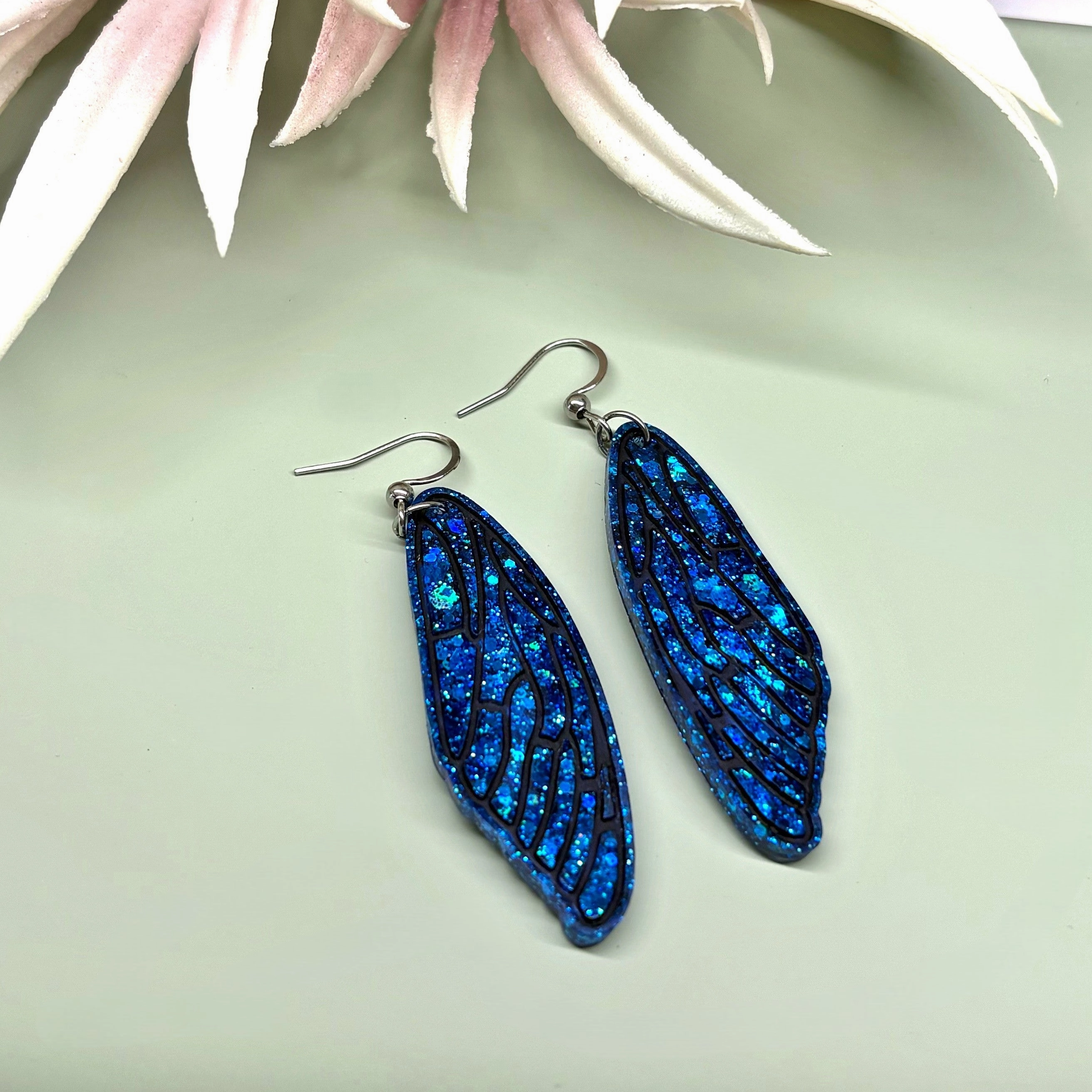 Fairy Wings Earrings | Opal Effect
