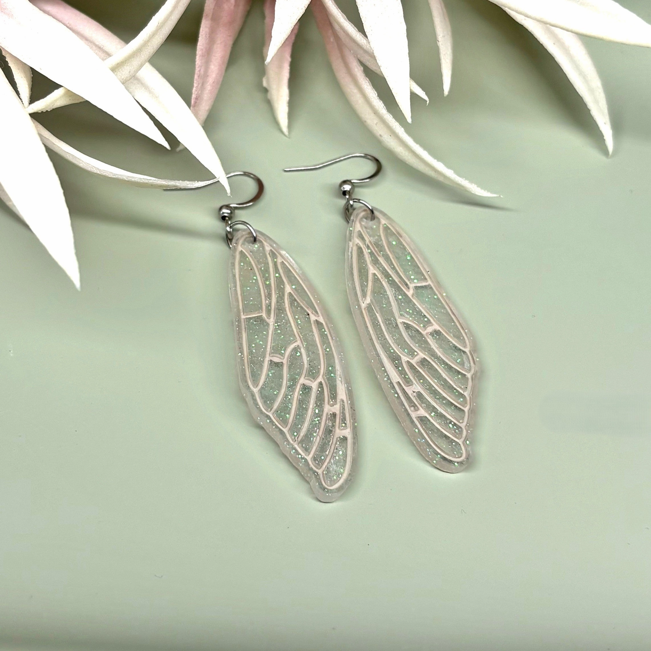 Fairy Wings Earrings | Opal Effect
