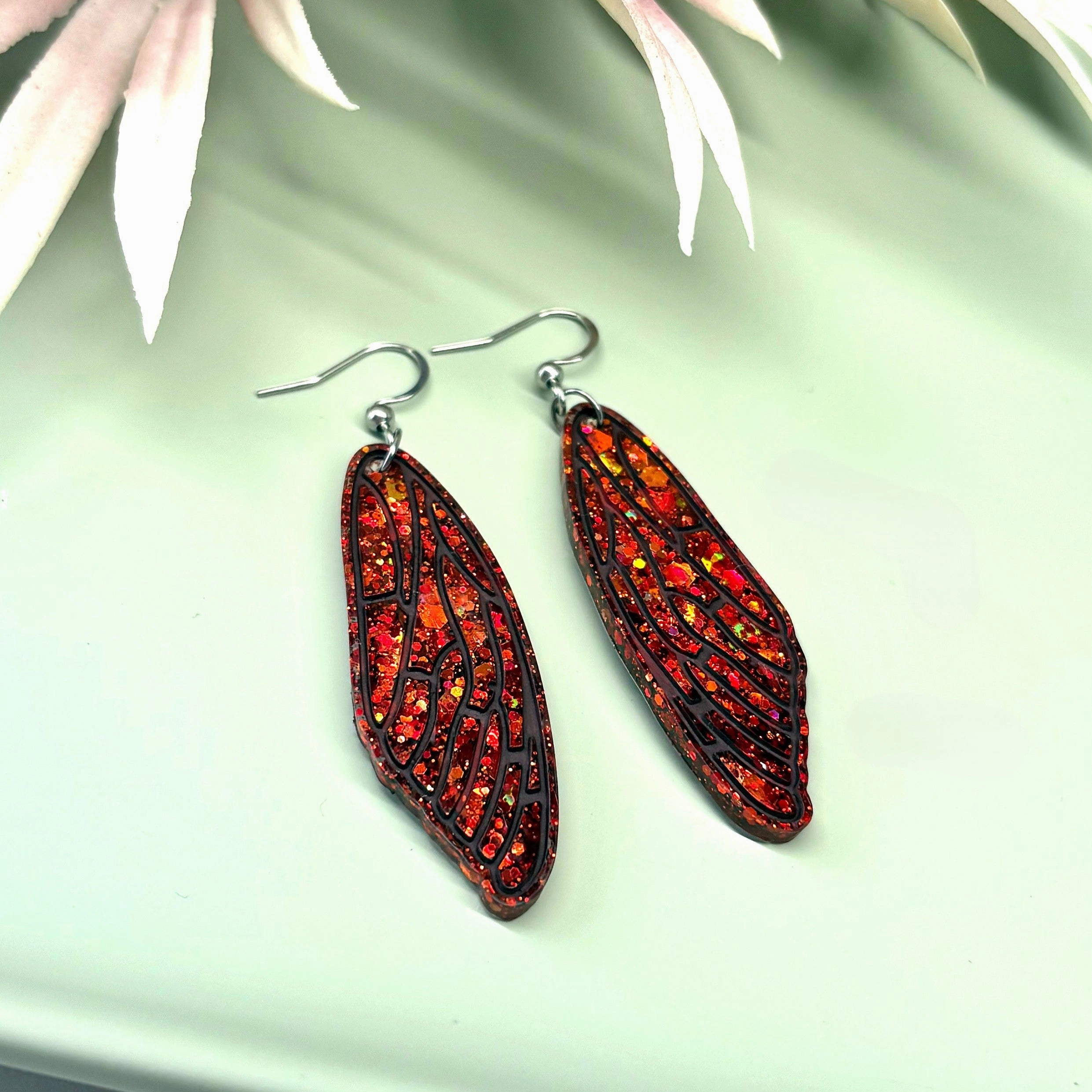 Fairy Wings Earrings | Opal Effect