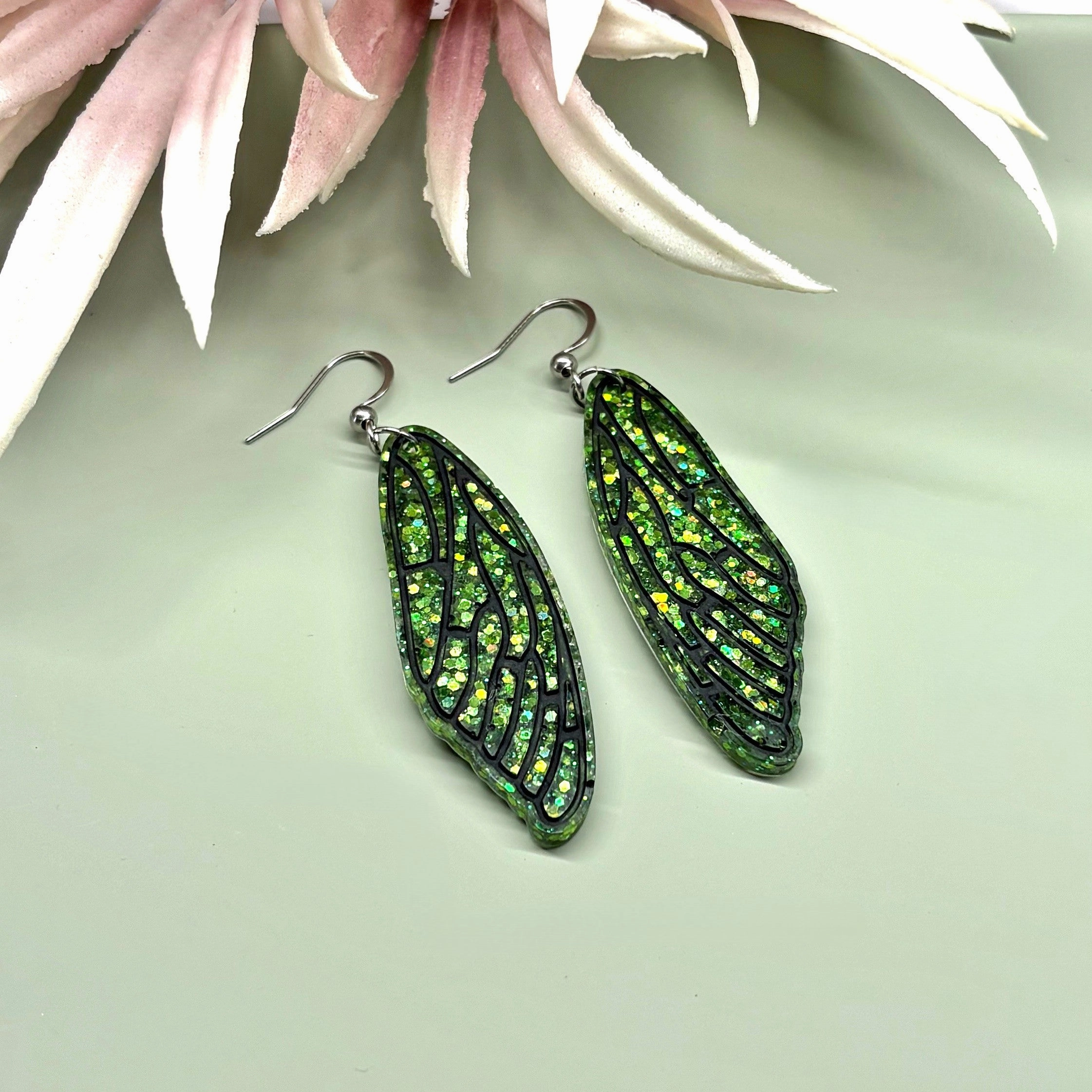 Fairy Wings Earrings | Opal Effect