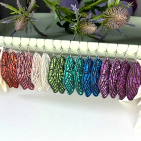 Fairy Wings Earrings | Opal Effect
