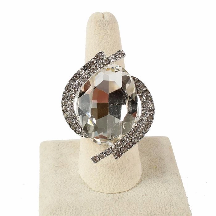 Fashion Crystal Stretch Ring