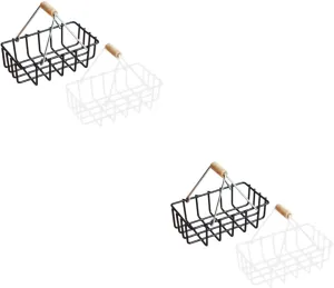 FAVOMOTO 4pcs Miniature Basket Model Decorative Simulation Baskets for Dollhouse Accessories Lightweight Compact Design for Creative Play and Imaginative Scenarios